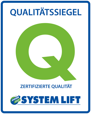 Systemlift Qualitätssiegel